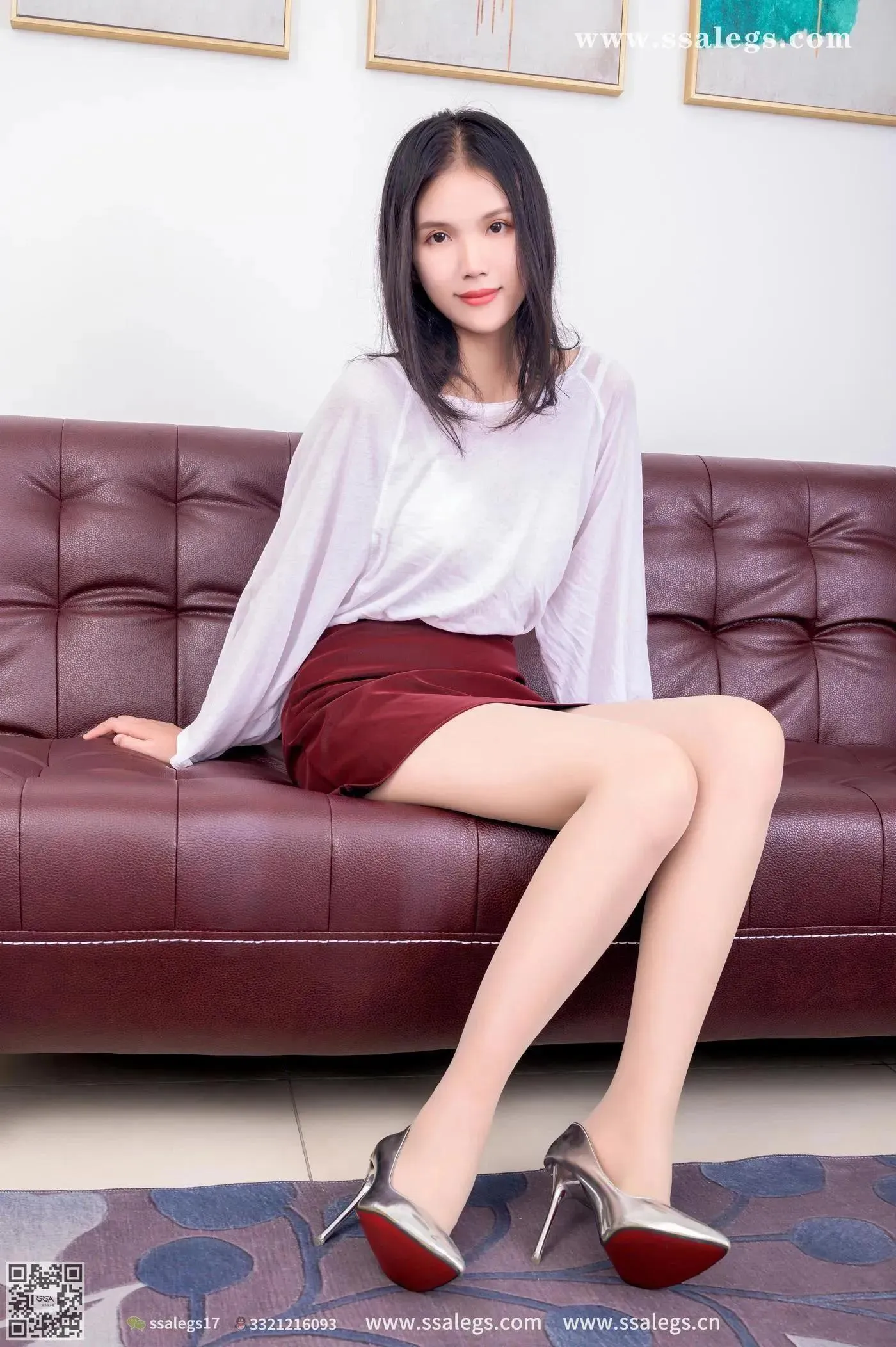[SSA丝社]超清写真 NO.396 楚楚不是因为透才动人 [77P]插图6